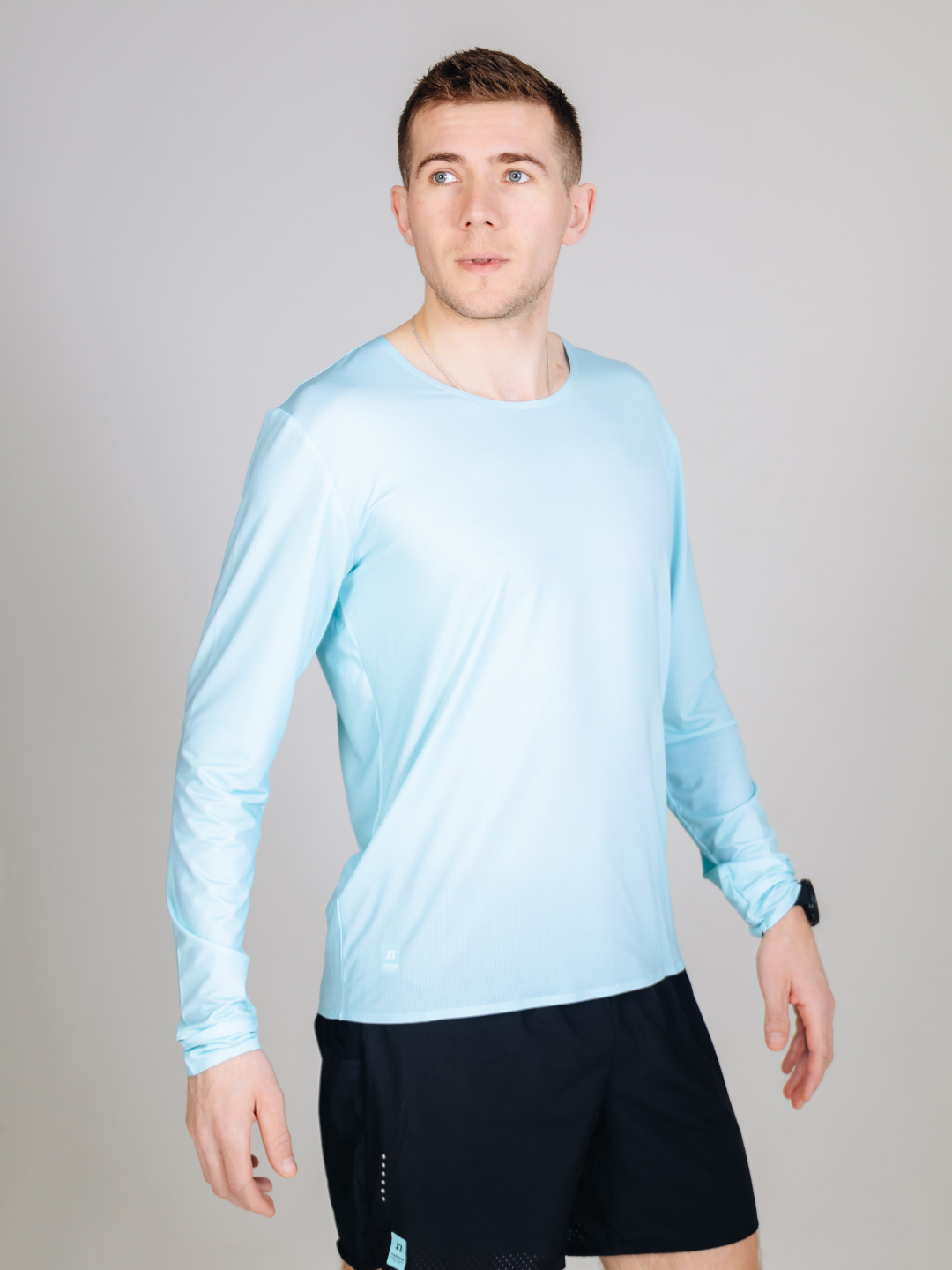 Мужской тренировочный лонгслив Noname Comp Long Shirt 26 mint - 3