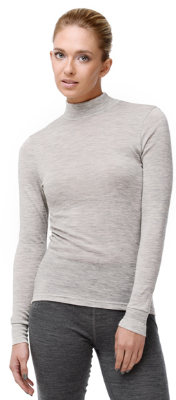 Терморубашка Norveg Wool+Silk женская серая - 2