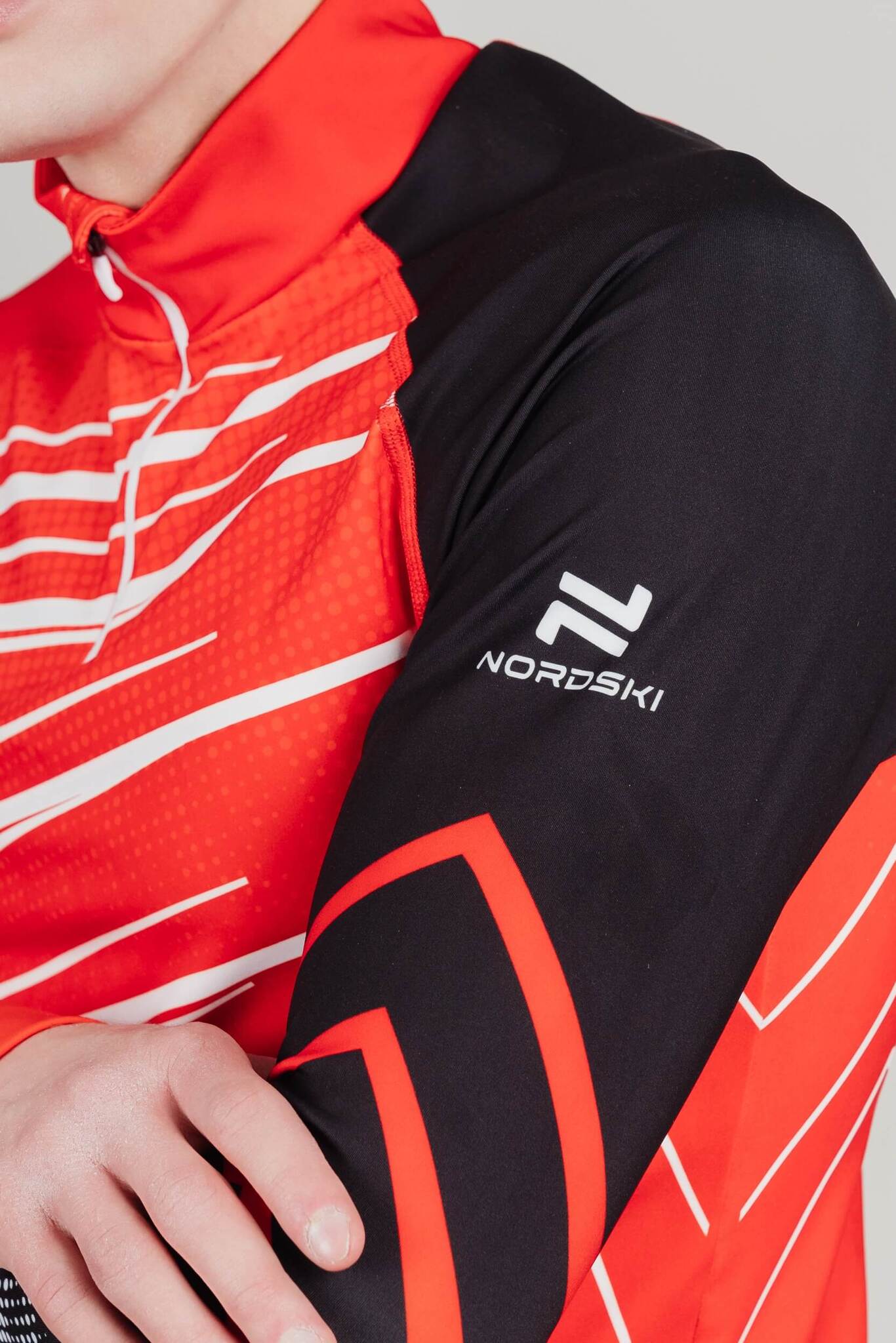 Лыжный гоночный костюм Nordski Pro унисекс red-black - 4