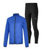 Mizuno Authentic Rain Impulse Core костюм для бега мужской синий-черный - 1