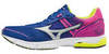 Mizuno Wave Emperor 3 женские кроссовки для бега синие-розовые - 4