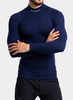 Термобелье Brubeck Wool Merino рубашка мужская синяя - 1