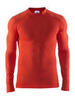 Термобелье мужское Craft Warm Intensity рубашка оранжевая - 1