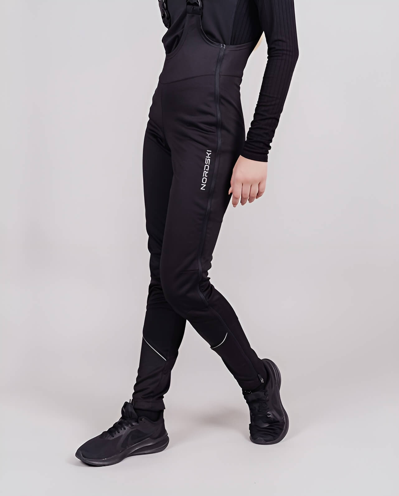 Детский утепленный разминочный костюм Nordski Jr Base Active lime - 13