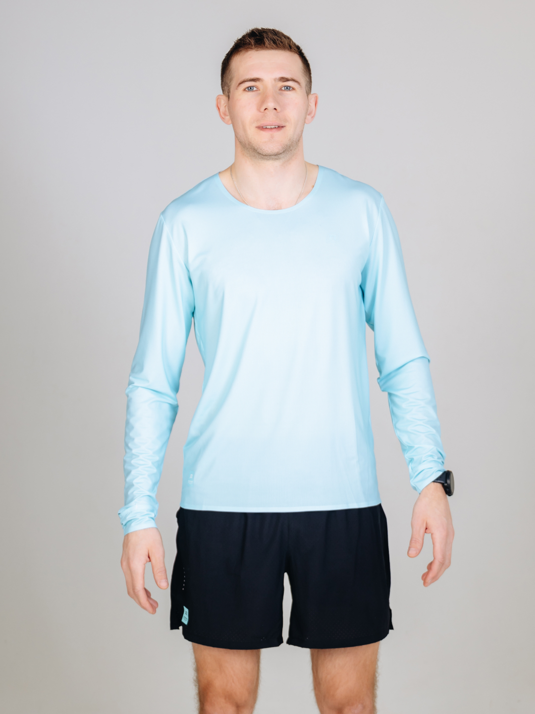 Мужской тренировочный лонгслив Noname Comp Long Shirt 26 mint