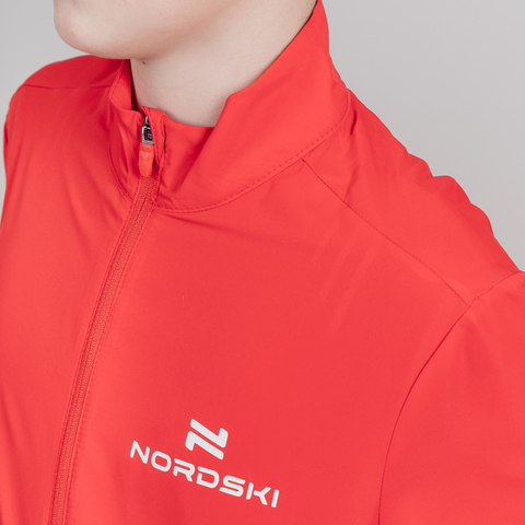 Nordski Jr Motion костюм беговой детский красный