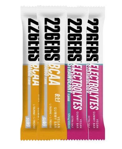 Набор энергетических мармеладных батончиков 226ERS Vegan Gummy Bar клубника-манго