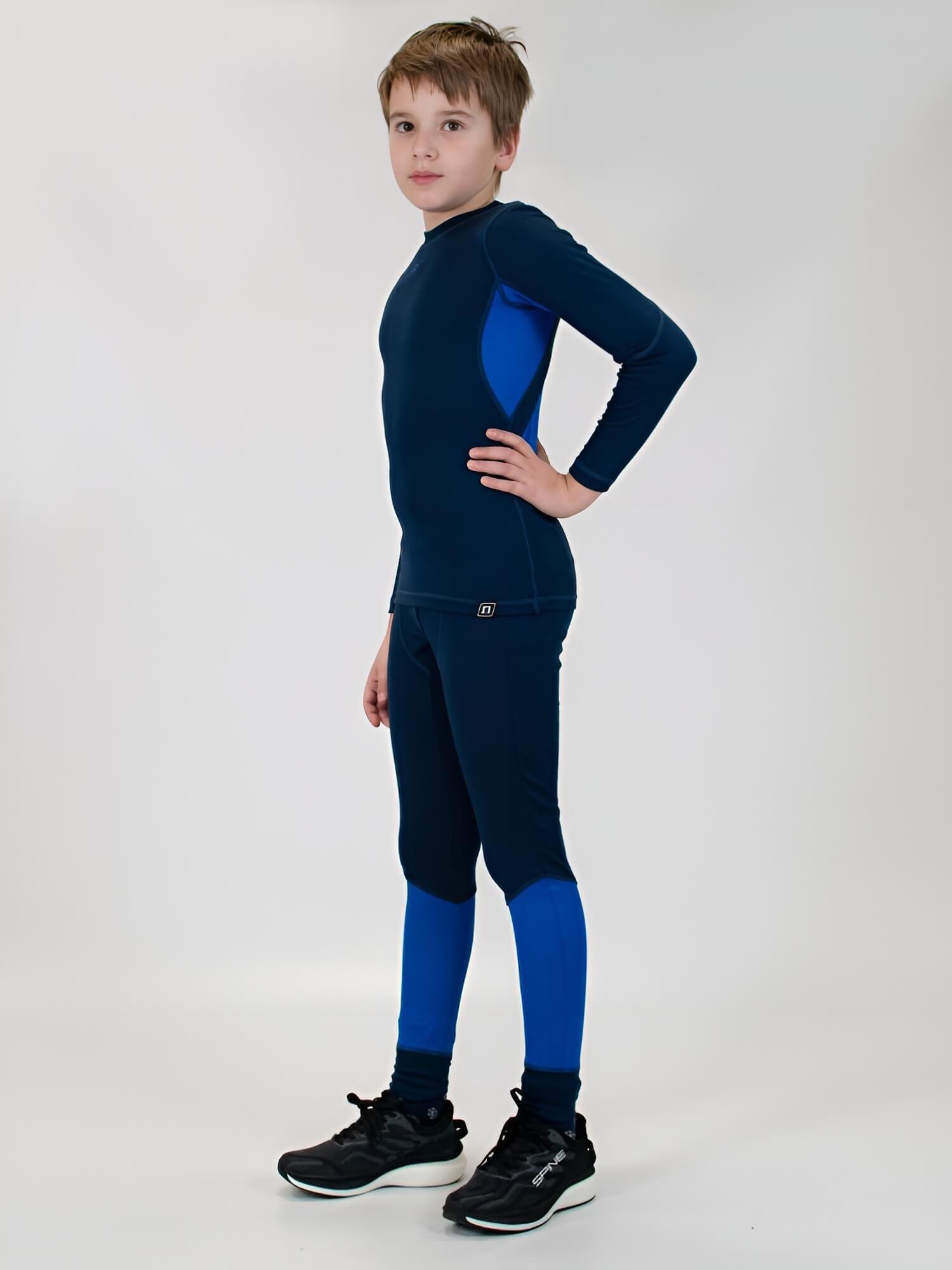 Детская термофутболка Noname JR Arctos 24 UX navy - 4