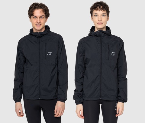 Спортивная ветровка Moax Wind Pack унисекс черная