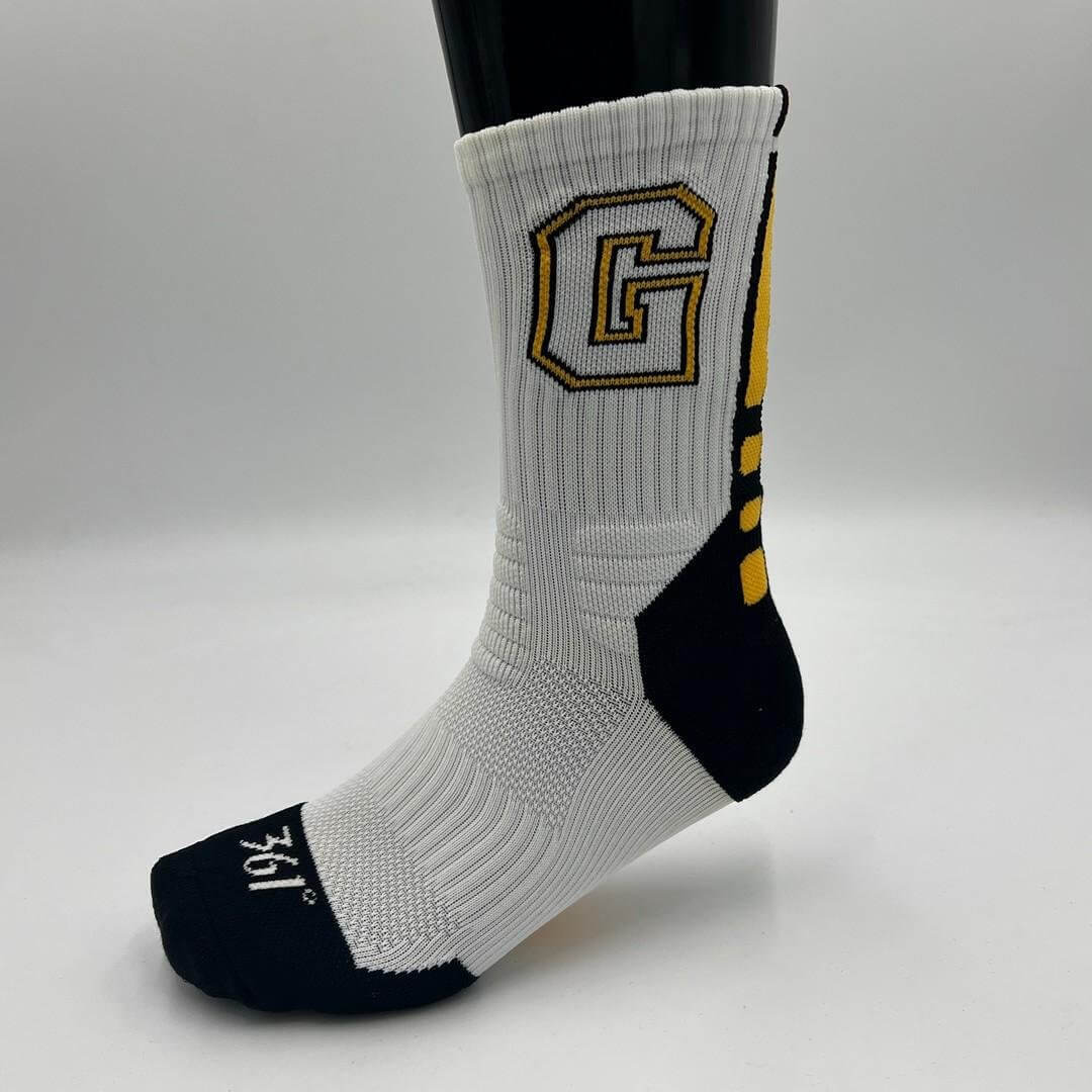 Мужские высокие спортивные носки 361° Socks white