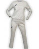 Asics Fleece Suit женский спортивный костюм серый - 1