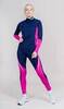Nordski Base лыжный гоночный комбинезон dark blue-pink - 5
