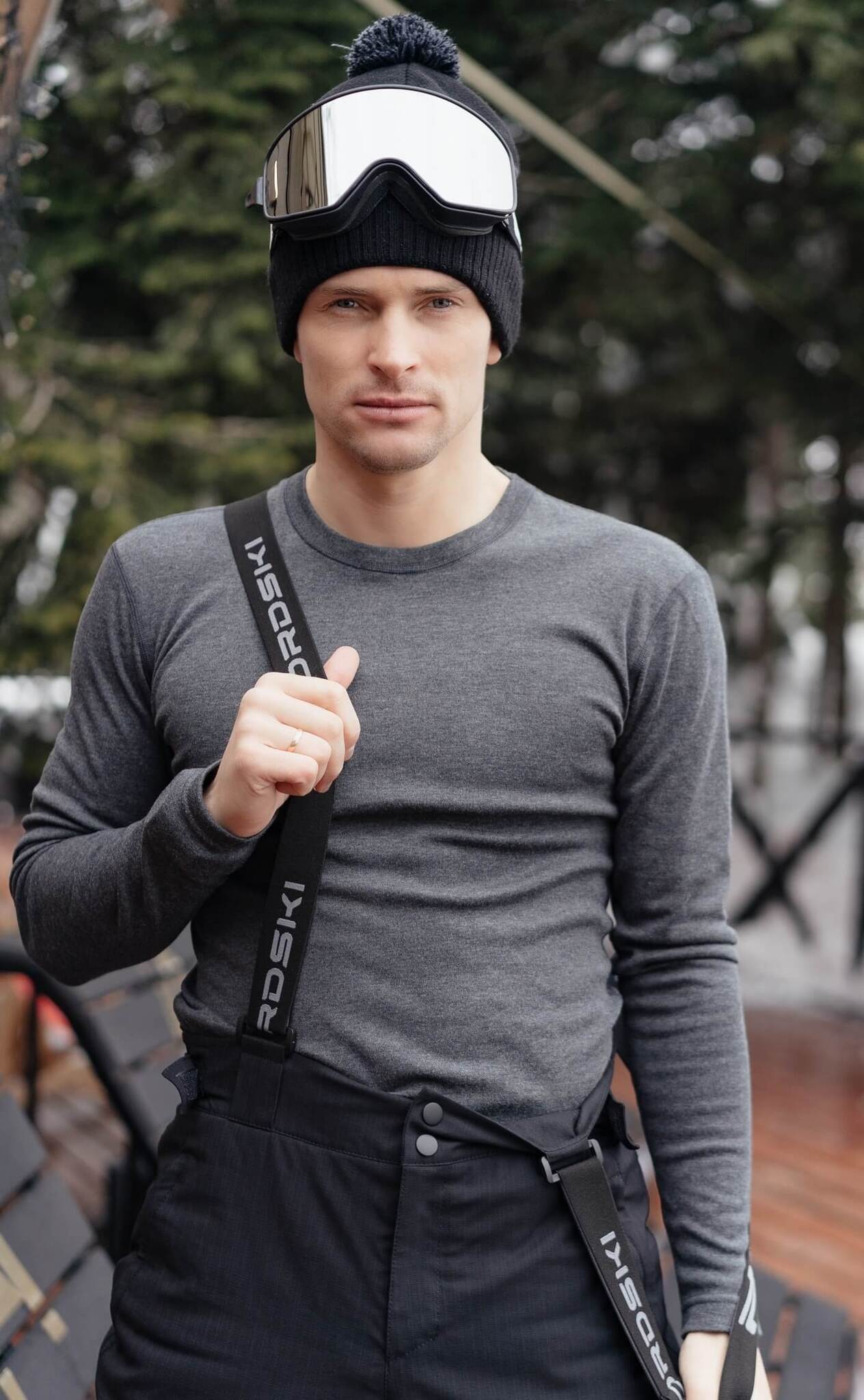 Мужской комплект термобелья Nordski Soft grey - 8
