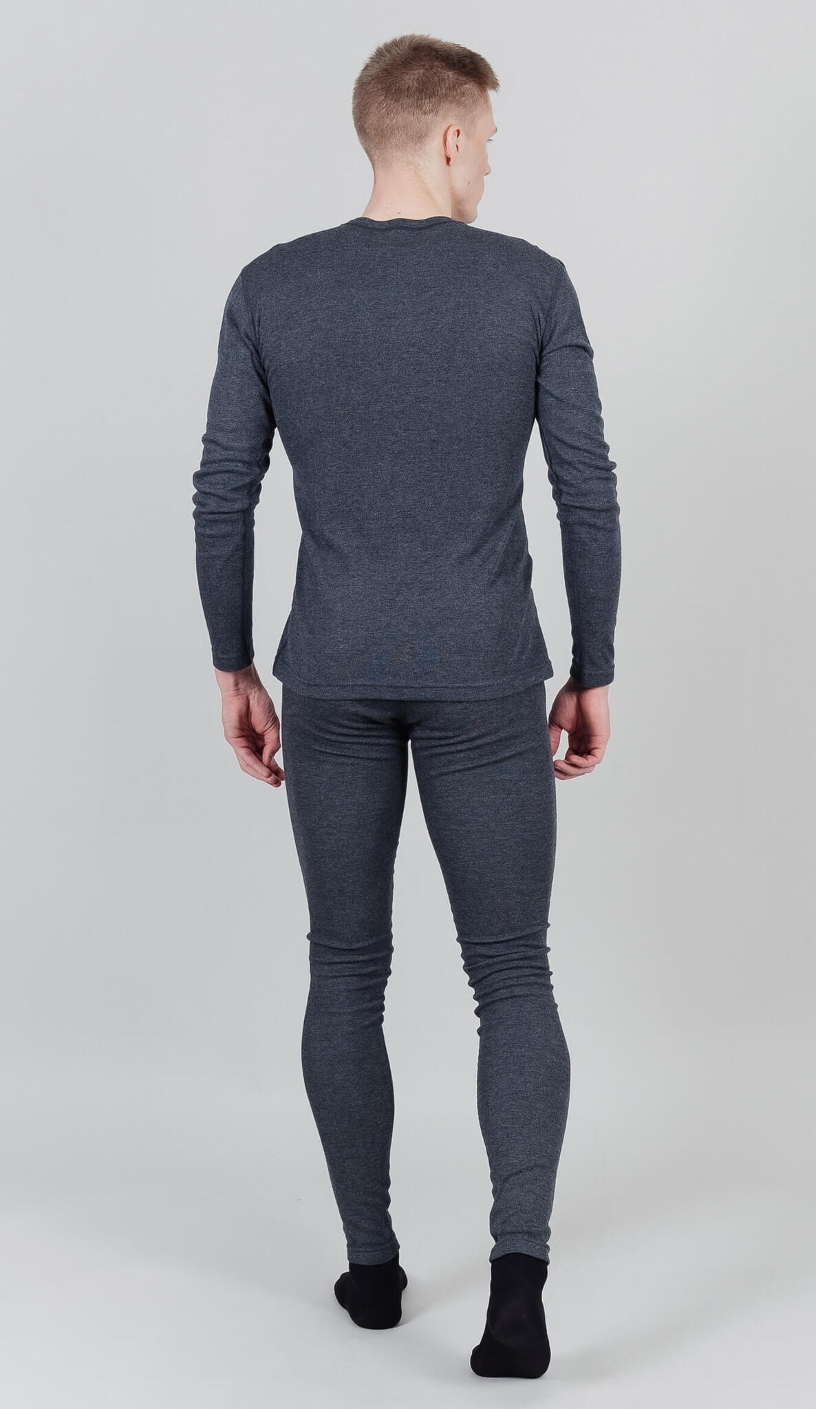 Мужской комплект термобелья Nordski Soft grey - 3