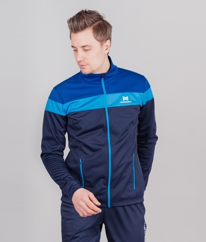 Nordski Drive лыжная куртка мужская blueberry-blue