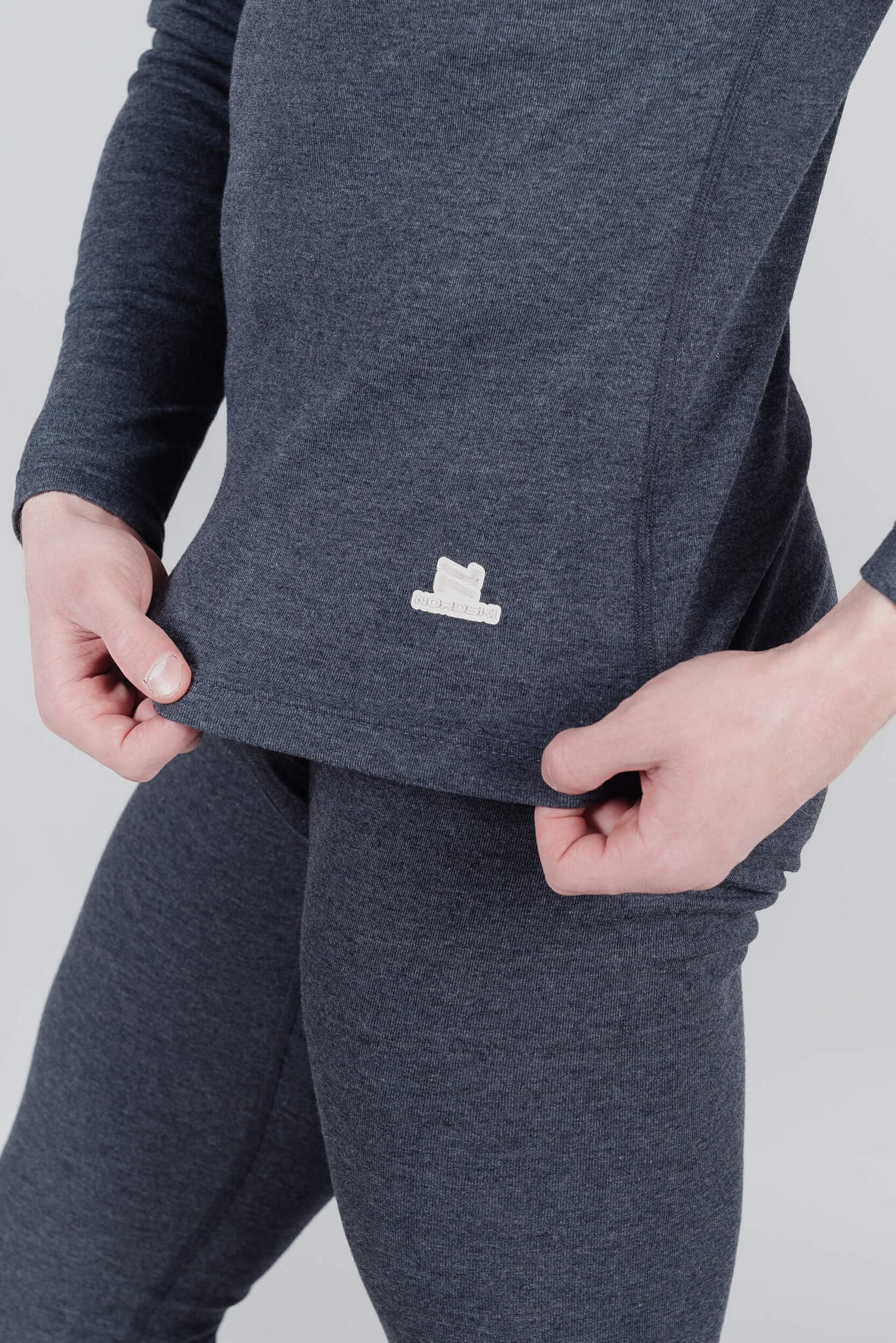 Мужской комплект термобелья Nordski Soft grey - 5