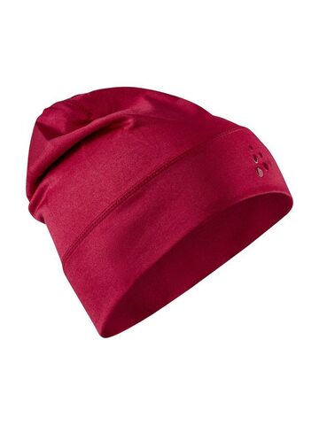 Спортивная шапка Craft Core Jersey High красный меланж