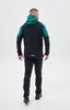 Мужская тренировочная куртка с капюшоном Nordski Pro Tour Hood alpine green-black - 20