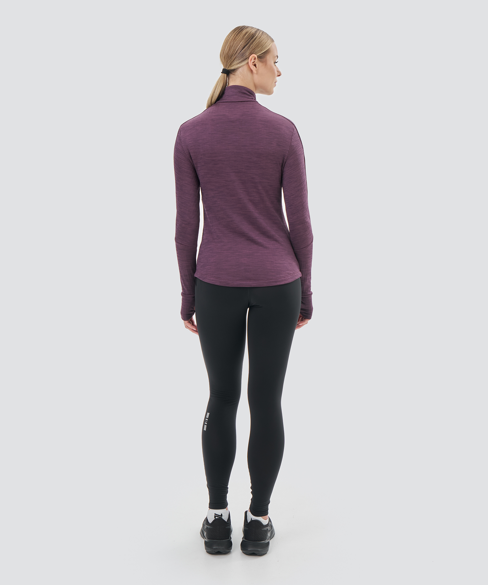 Женский утепленный лонгслив Nordski Impulse plum - 12