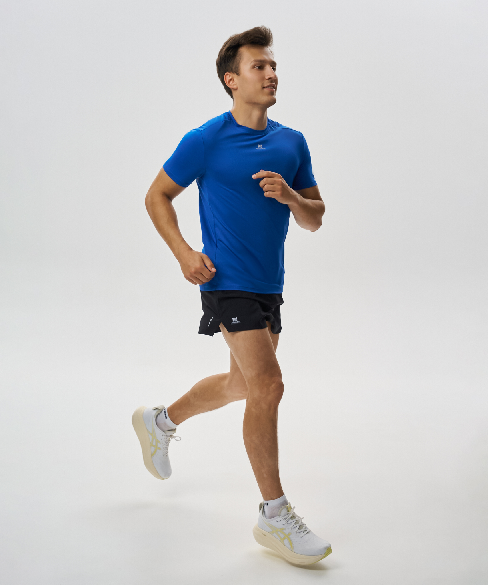 Мужская спортивная футболка Nordski Run 2.0 aster blue - 9