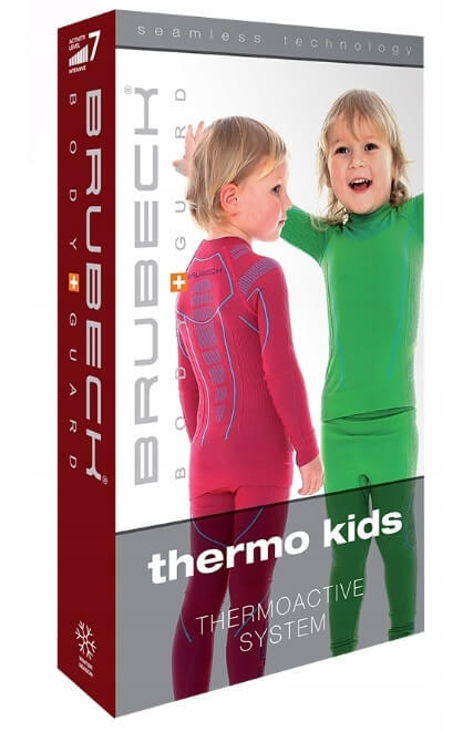 Детские термолегинсы Brubeck Thermo рубин