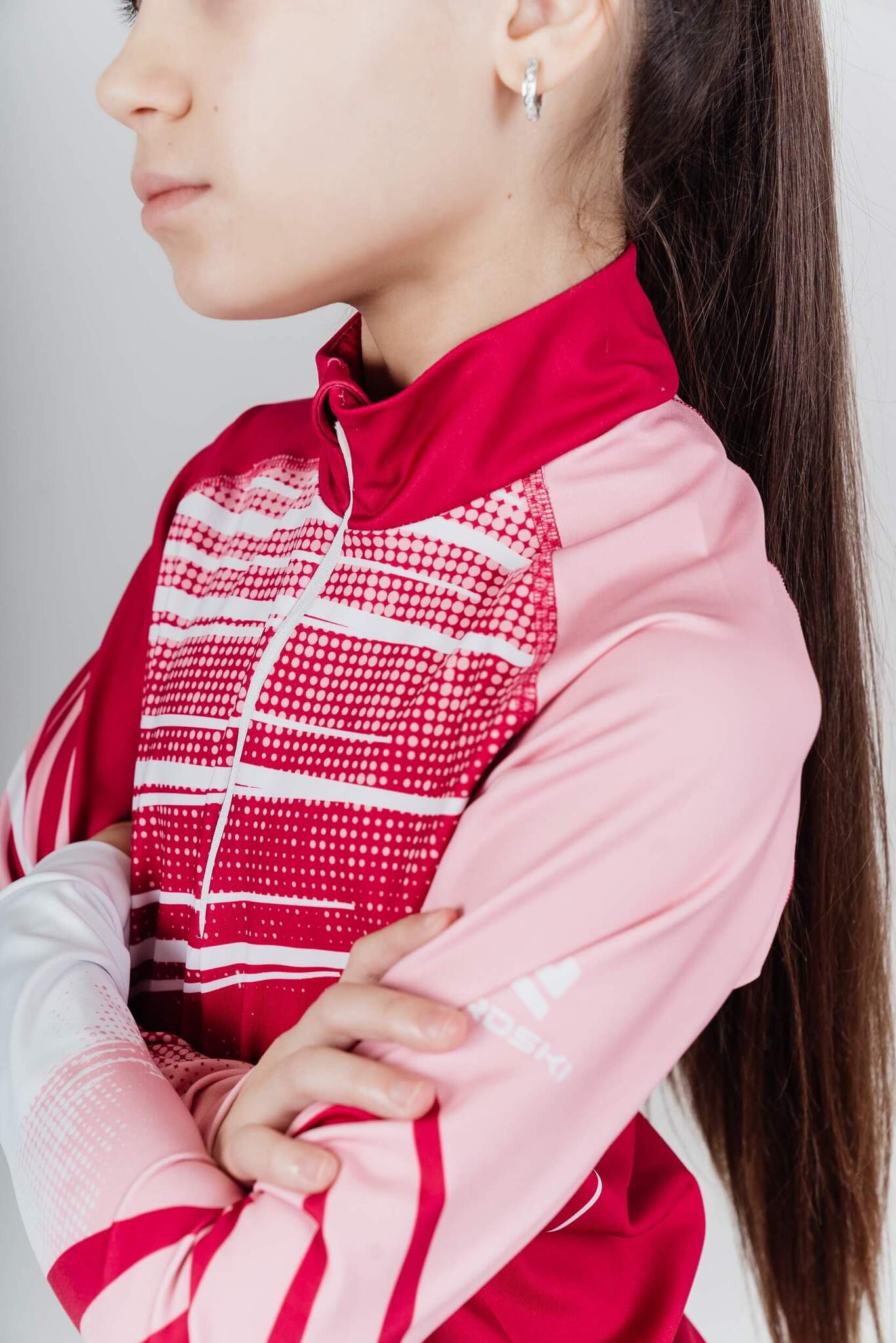 Лыжный гоночный комбинезон для девочек Nordski Jr Pro candy pink - 6