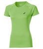ASICS STRIPE SS TOP женская спортивная футболка салатовая - 5