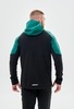 Мужская тренировочная куртка с капюшоном Nordski Pro Tour Hood alpine green-black - 5