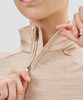 Женский утепленный лонгслив Nordski Impulse beige - 4