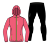 Nordski Run Premium беговой костюм женский Pink-Black - 9