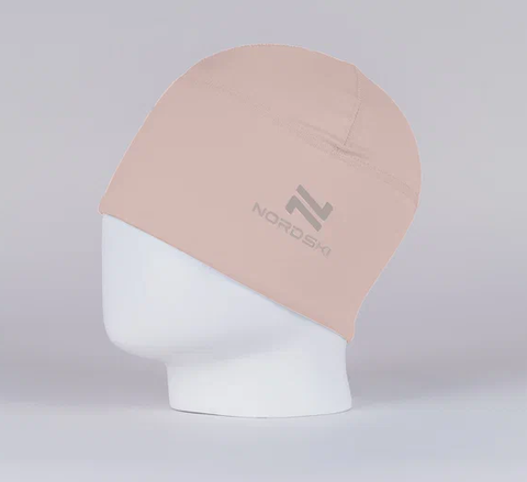 Женская тренировочная шапка Nordski Warm soft pink