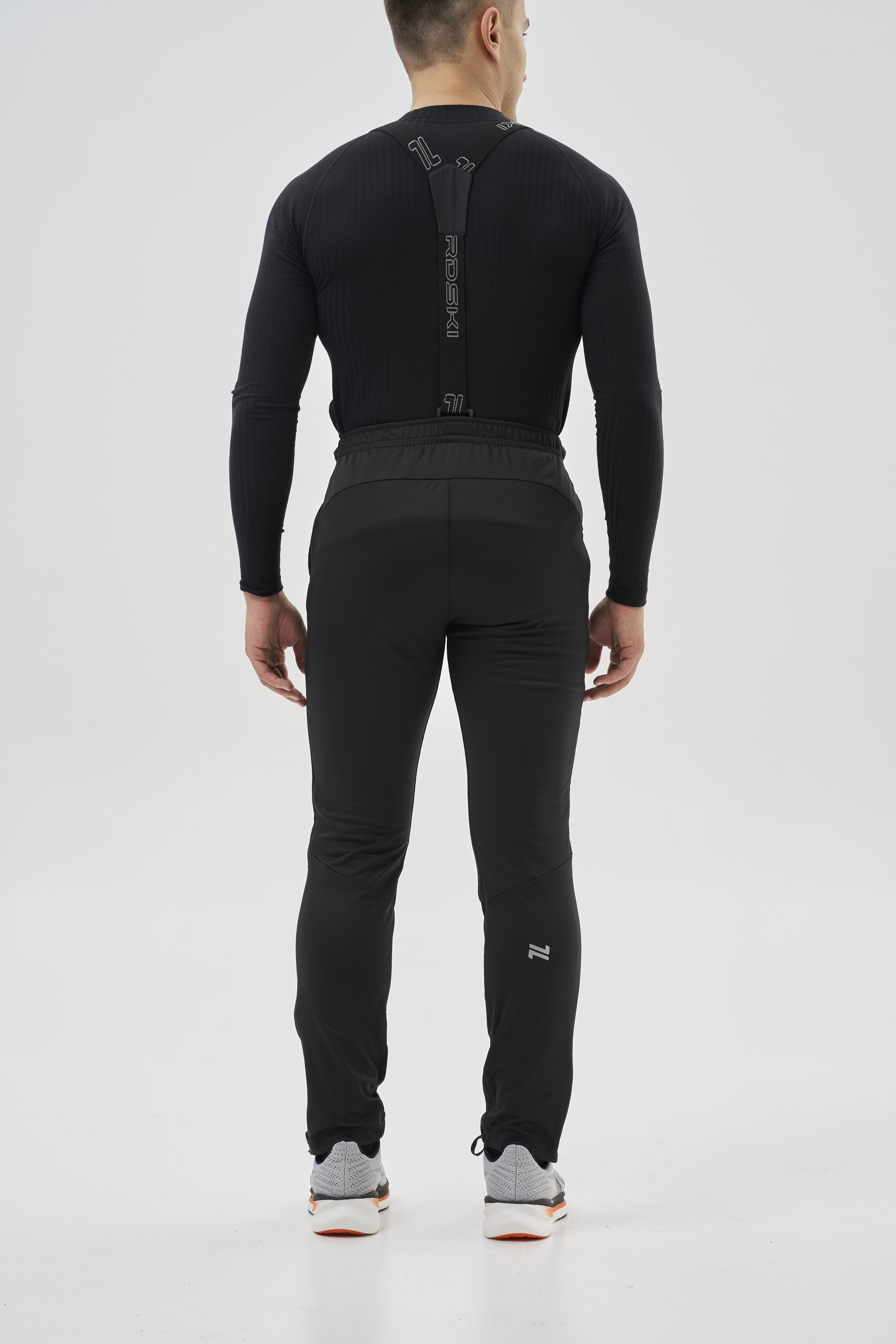 Мужской тренировочный лыжный костюм Nordski Advance lime-black - 20