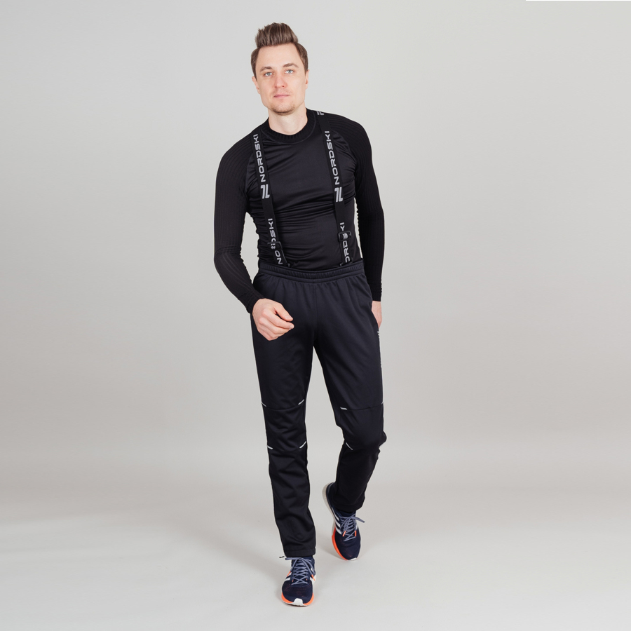 Nordski Premium лыжный костюм мужской grey-black - 10