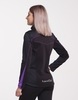 Nordski Active женская разминочная куртка черный-фиолет - 2