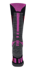 Женские термоноски гольфы Brubeck Snow Force Light черные-розовые - 3