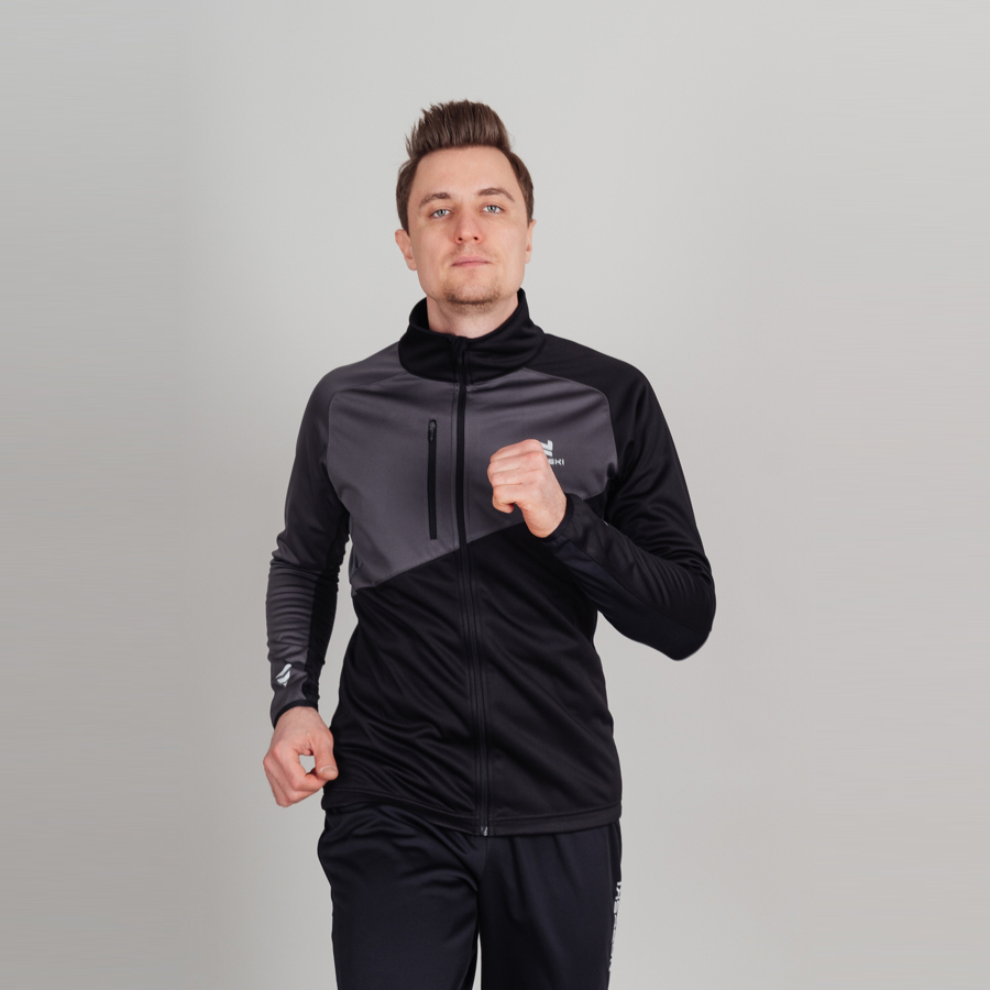 Nordski Premium лыжный костюм мужской grey-black - 4