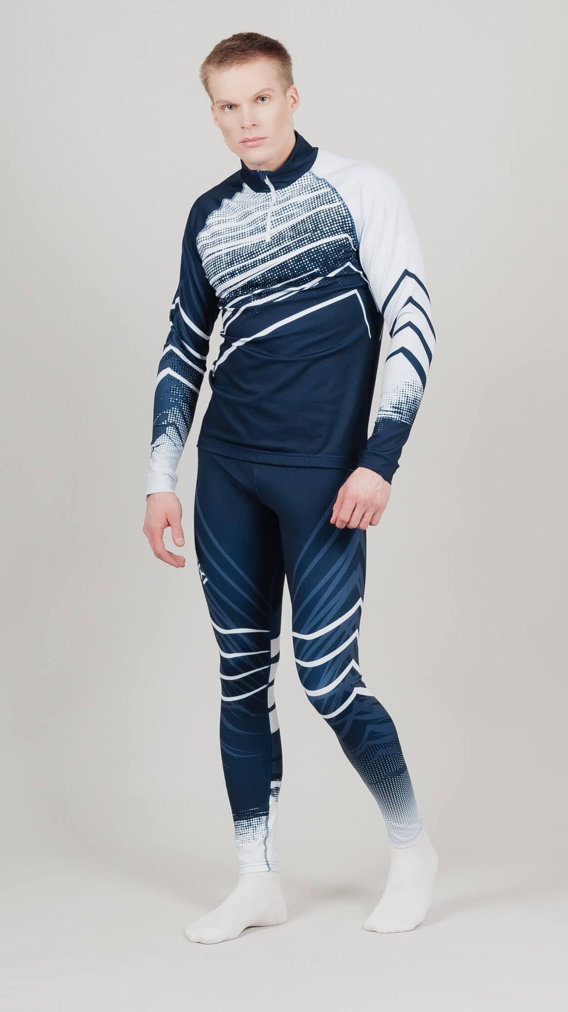Лыжный гоночный костюм Nordski Pro унисекс blue-pearl blue - 8