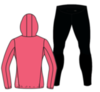 Nordski Run Premium беговой костюм женский Pink-Black - 10