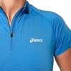 Asics SS 1/2 Zip Top футболка для бега женская синяя - 2
