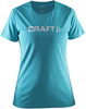 CRAFT LOGO женская футболка для бега - 2