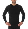 Brubeck Thermo Nilit Heat термобелье мужское рубашка черная - 1