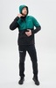 Мужская тренировочная куртка с капюшоном Nordski Pro Tour Hood alpine green-black - 19