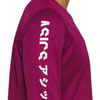 Asics Katakana Ls футболка с длинным рукавом женская фиолетовая - 3