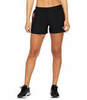 Asics Icon 4&quot; Short шорты для бега женские черные - 1