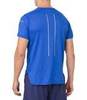Asics Lite Show Ss Top футболка беговая мужская синяя - 2