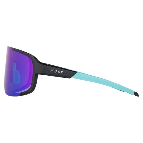 Мультиспортивные очки Moax Viru черный-бирюзовый