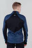 Мужская тренировочная лыжная куртка Nordski Pro blue-pearl blue - 2