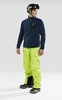 Мужские горнолыжные брюки 8848 Altitude Base 67 (lime) с подтяжками - 2
