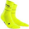 Мужские компрессионные носки CEP Reflective желтые - 1