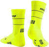 Мужские компрессионные носки CEP Reflective желтые - 2